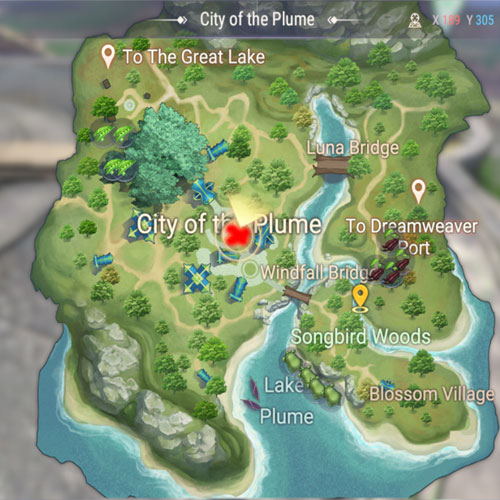Map: City of Plume