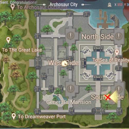 MAP: Archosaur City - Anxious Girl