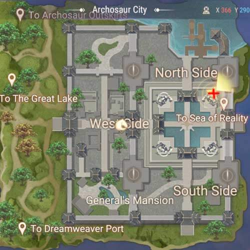 MAP: Archosaur City - Strange Chest