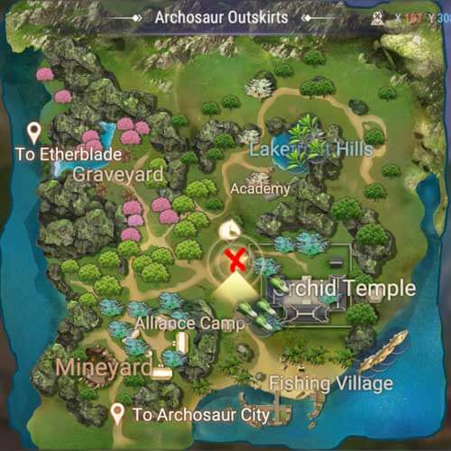 MAP: Archosaur City Outskirts - Bolt Celenza