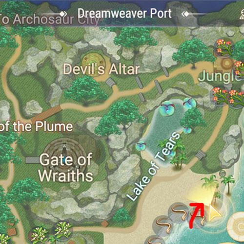 MAP: Dreamweaver Port - Water Carrier