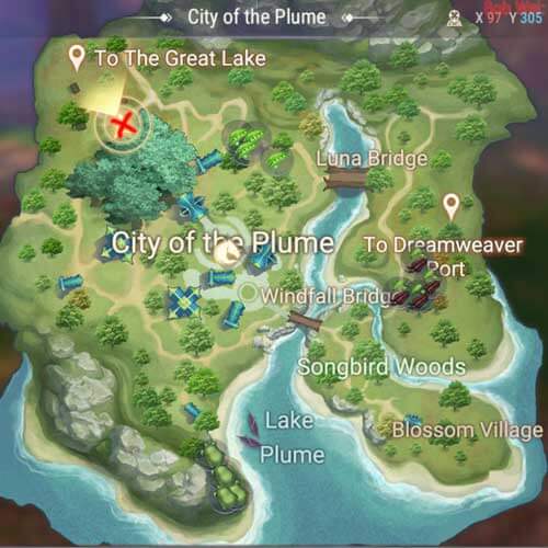 Map: Plume City - Tony