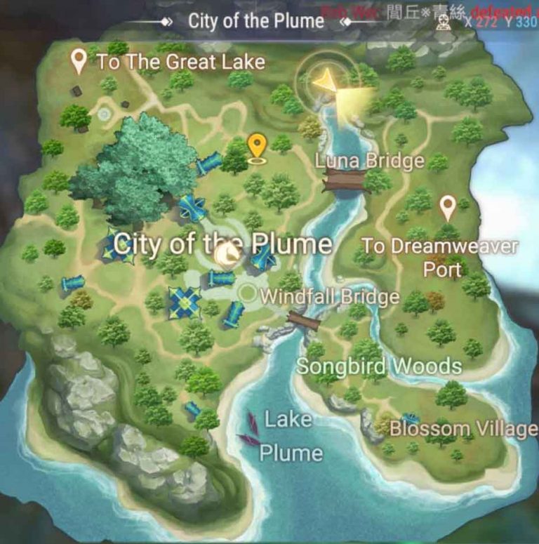 MAP: City of Plume - Poet Sage
